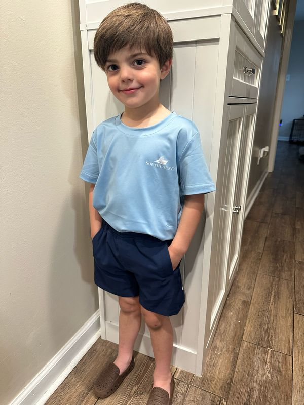 Conrad Navy Shorts
