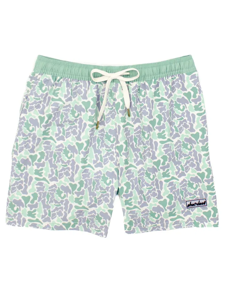 Shordees Swim - Sage Camo