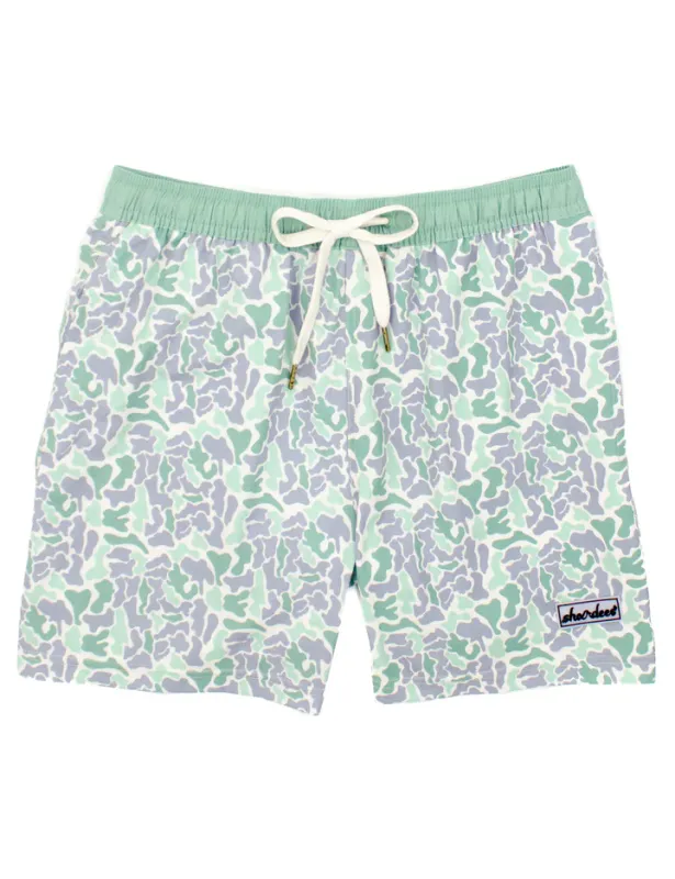 Shordees Swim - Sage Camo