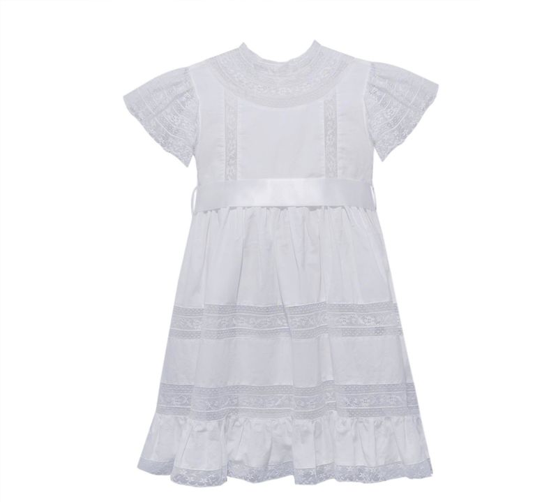 Amelia Rose Dress- White