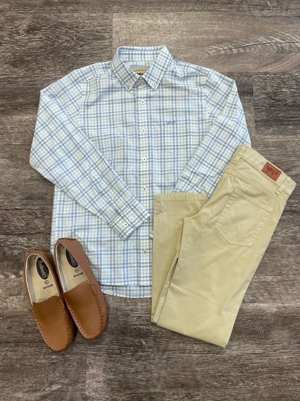 Youth Tidal Wave Button Down