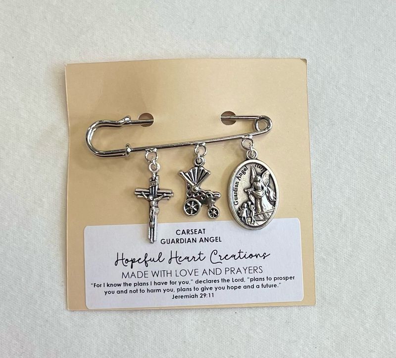 Guardian Angel Carseat Pin