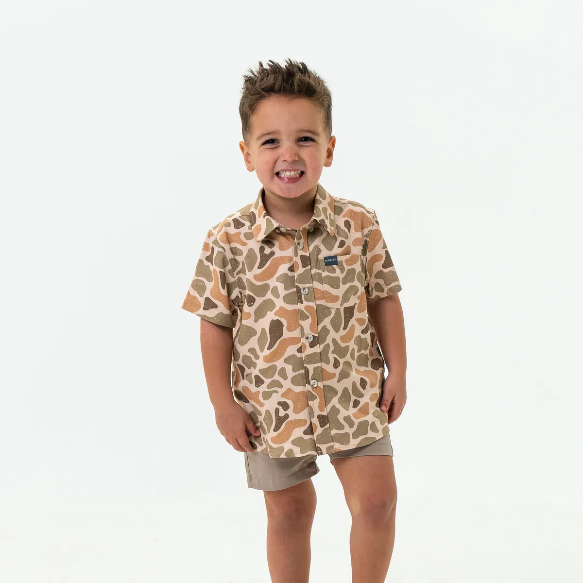 Youth Perf. Button Up- Venado Camo