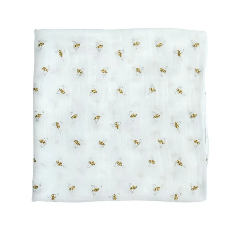 Growing Love Bamboo Muslin Swaddle