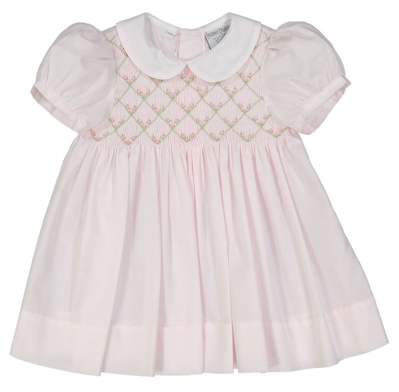 Rosebud Diamond Smocked Dress