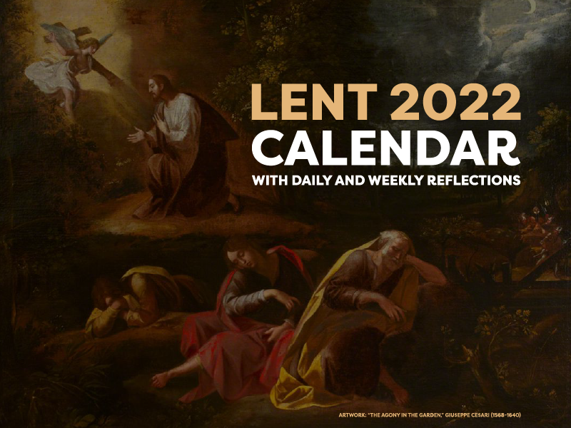 Lent 2022 Reflection Calendar