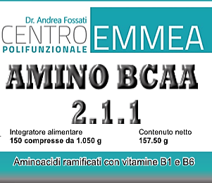 Amino (BCAA 2:1:1) - 150 cpr da 1,05 gr