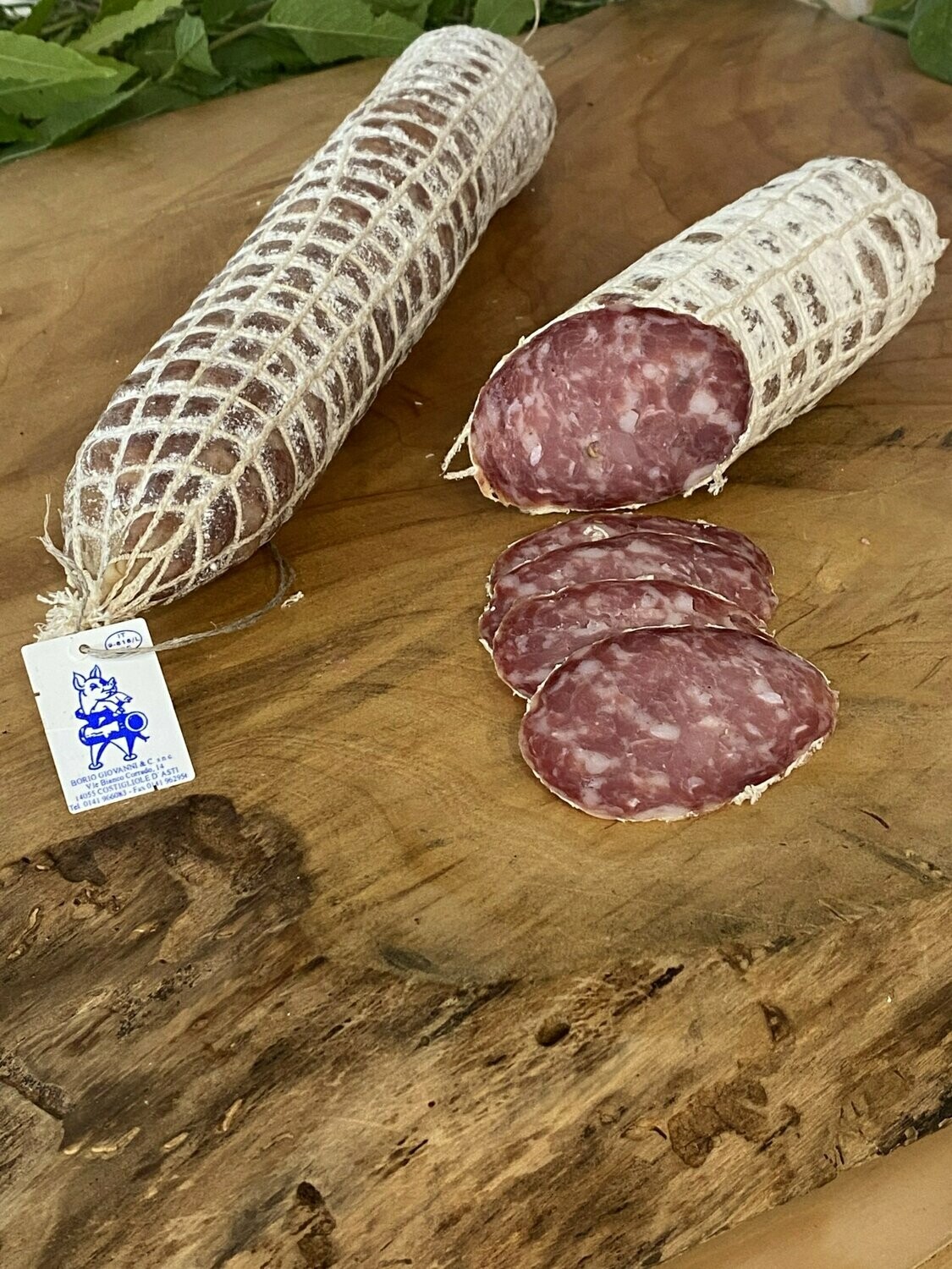 Salame crudo di puro suino