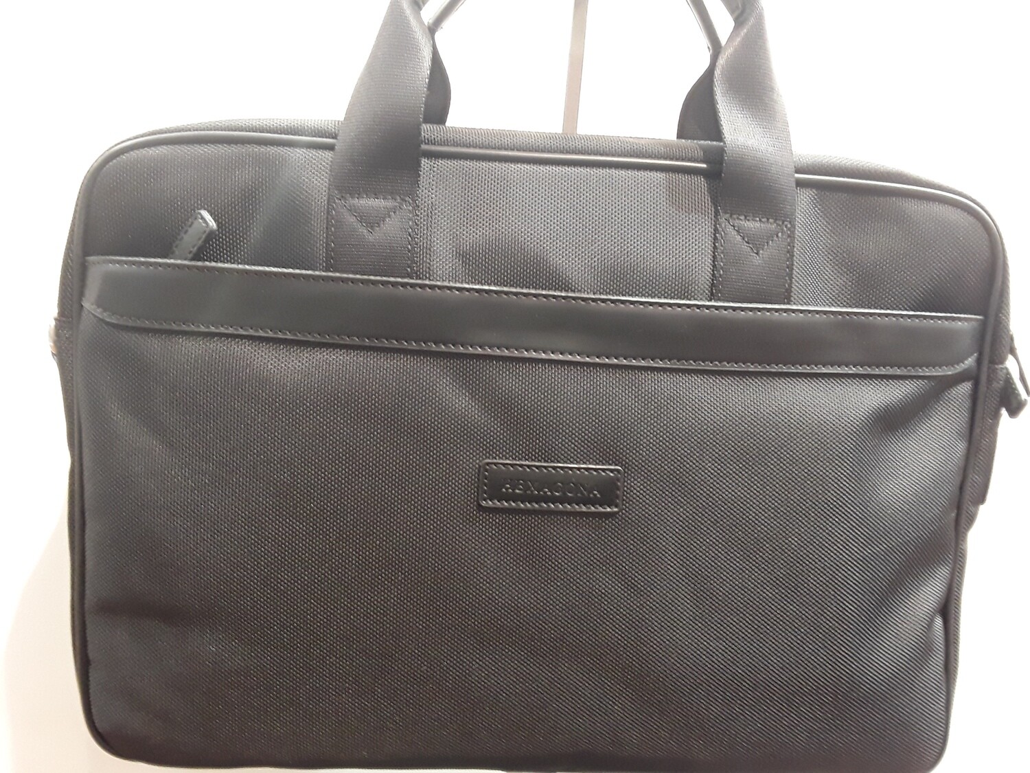Cartable noir toile