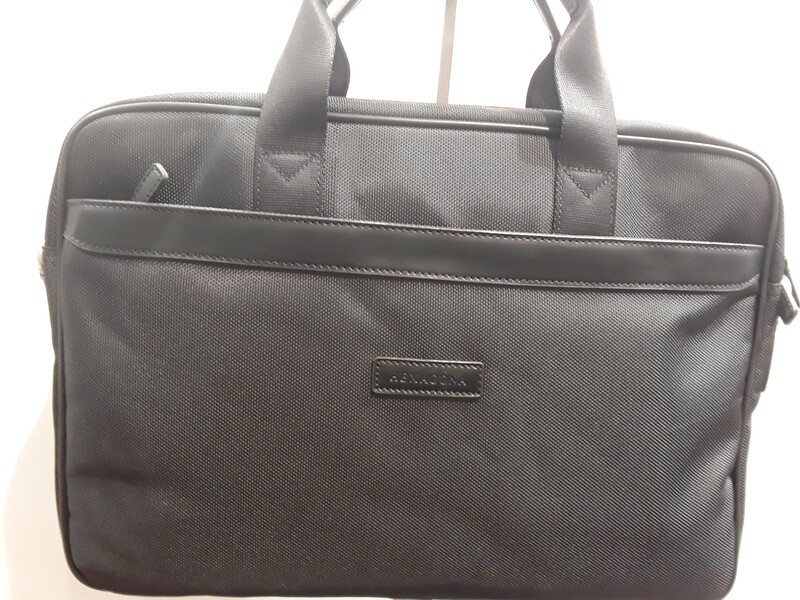 Cartable noir toile