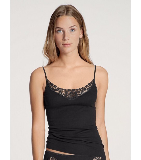 debardeur coton femme noir