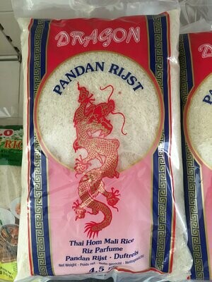 Dragon Rice 4.5 kg (Pandan Rijst)