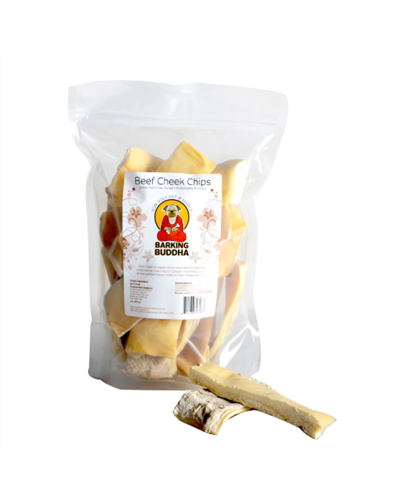 Barking Buddha Beef Cheek Chips 1lb