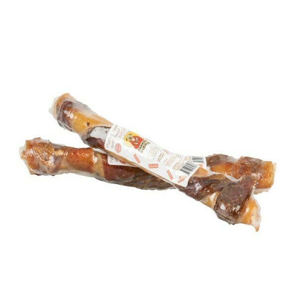 Barking Buddha Pork Cheek Roll With Beef Jerky Small