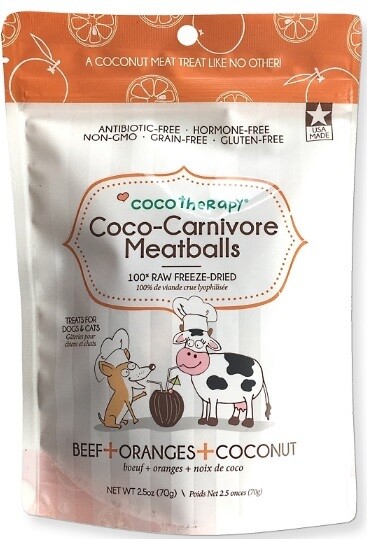 Coco Carnivore Meatballs Beef Oranges Coconut