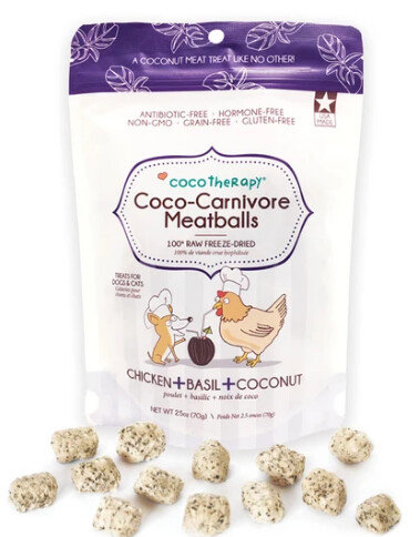 Coco- Carnivore Meatballs Chicken Basil Coconut