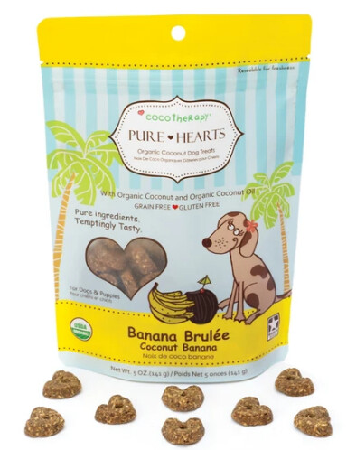 Coco Therapy Pure Hearts Banana Brulée Coconut Banana