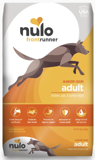 Nulo Front Runner Adult Ancient Grains Chicken, Oats &amp; Turkey 3lb
