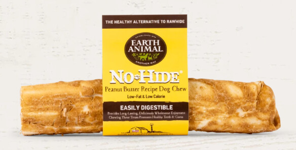 Earth Animal No Hide Peanut Butter Recipe Dog Chew Small