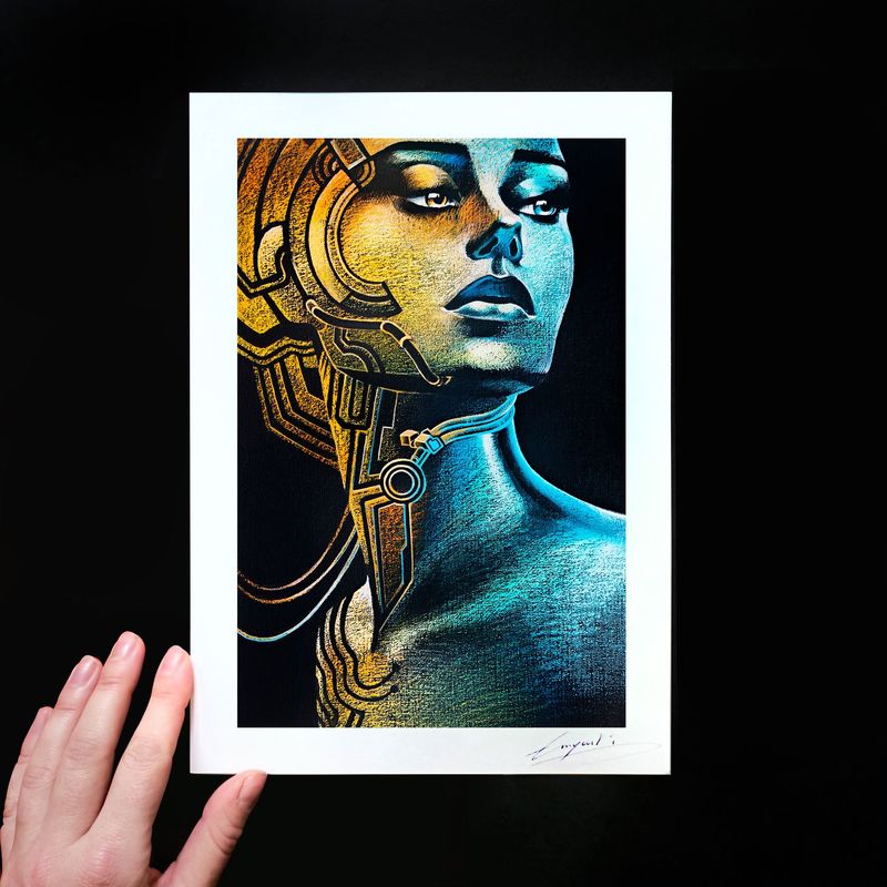 TIRAGE D'ART / EVA X-8