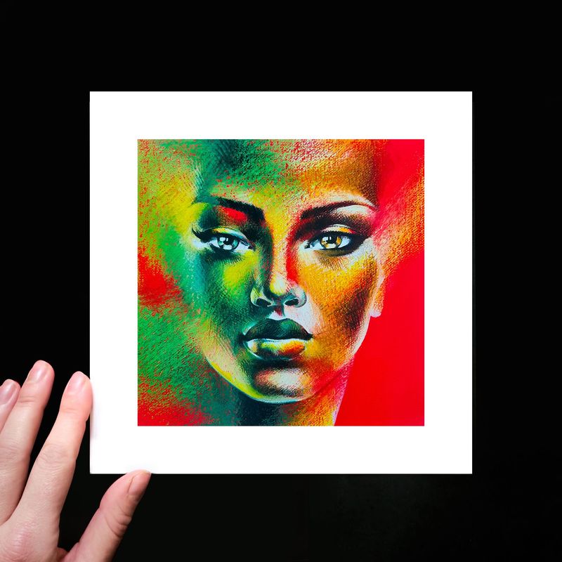 TIRAGE D'ART / QUEEN OF LOVE