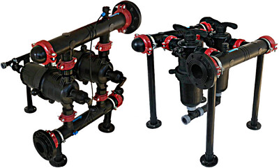 Semi Automatic Filters Batteries Series TSB Adir - – Efficient High-Flow Water Filtration
