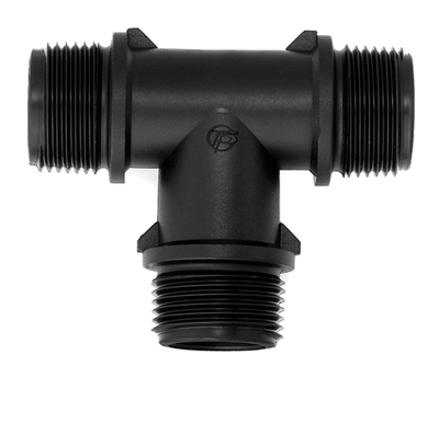 Threaded Tee – Male BSPT/NPT Connector for Irrigation Systems