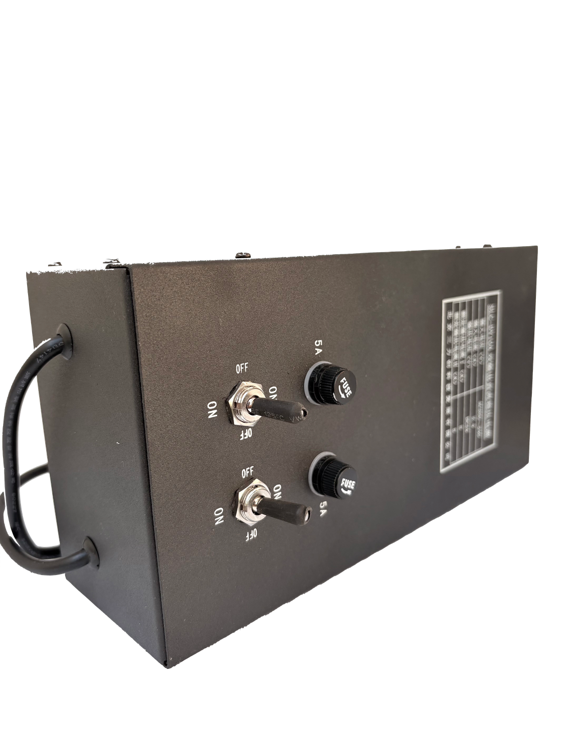 Power Supply for DC 24V Electric Roll-Up Motor – 10A Dual Output