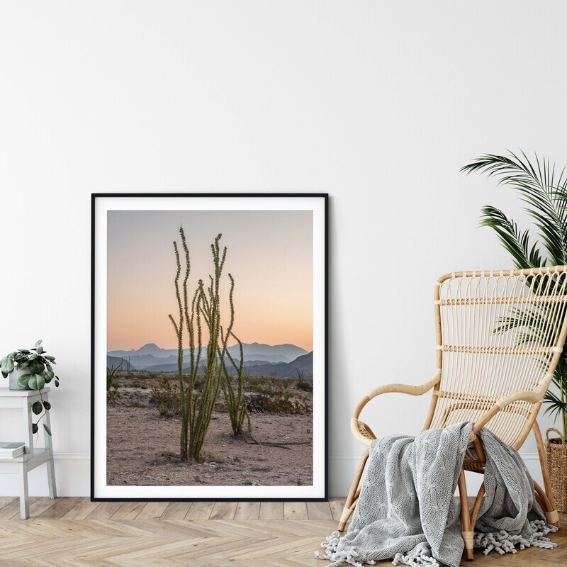 Dr. Seuss Desert Plant Vertical Wall Print