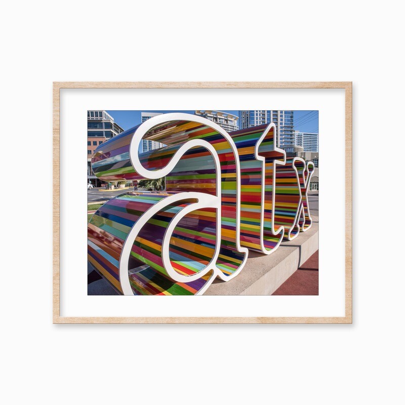 Austin Texas Wall Print
