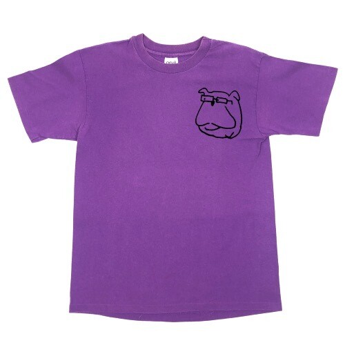 PURPLE “PROF. BULLDOGINGTON” SHIRT