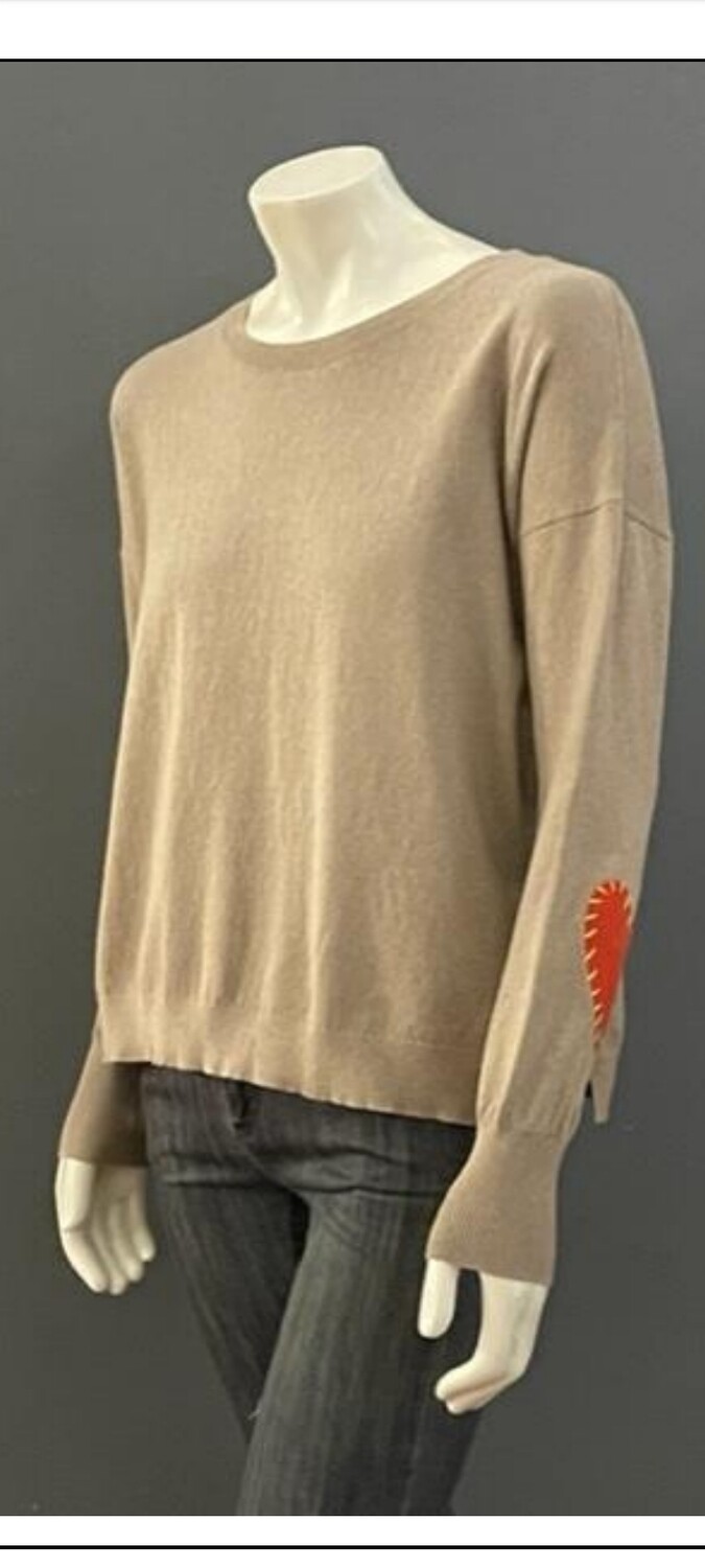 Wicker cotton sweater