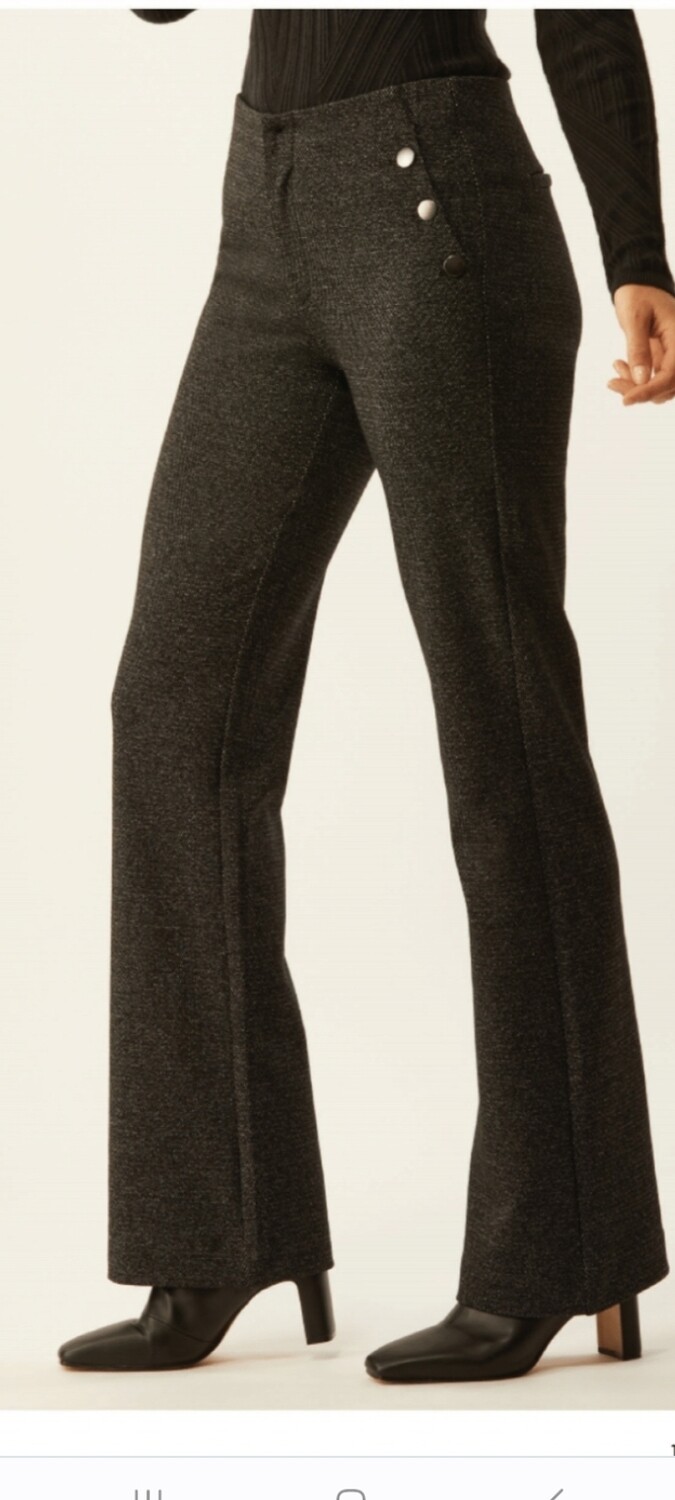 Grey tweed pant