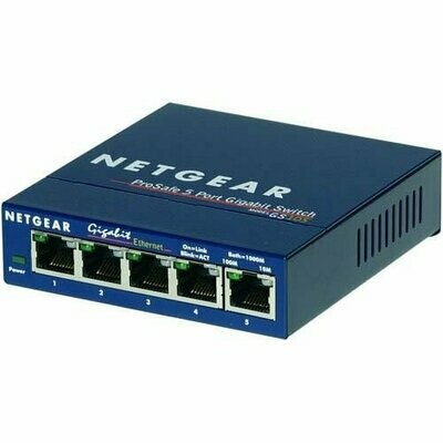 Netgear GS-105 netwerk switch