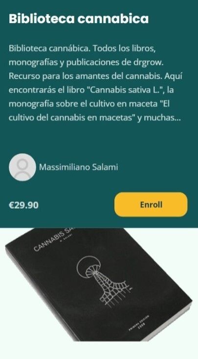 Biblioteca Cannabica online Dr. Grow Academy