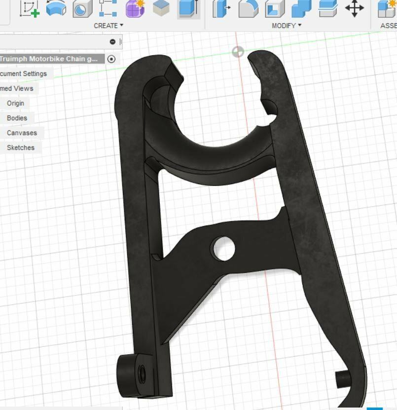 Triumph Motorbike Chain Guard