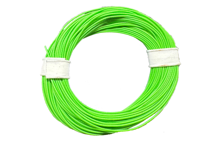 10 Meter Litze / Kabel 0,05mm² in sieben verschiedenen Farben (orange, rot, blau, gelb, weiß, schwarz, grün, grau, violett)