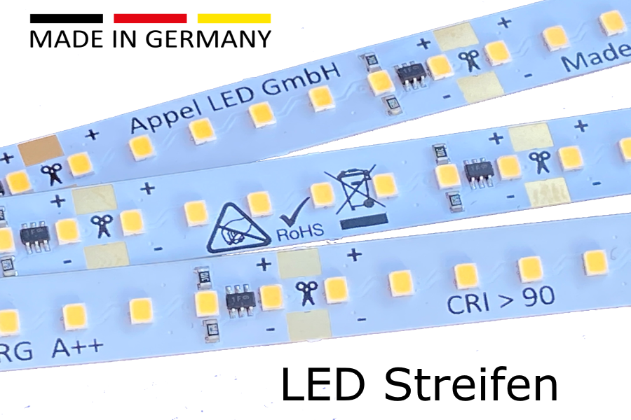 Profi LED Streifen Neutralweiß 4000k mit 210 LED's pro Meter CRI > 90 20 Watt/ Meter