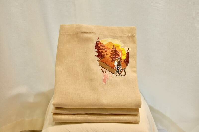Hand Painted Tote Bag