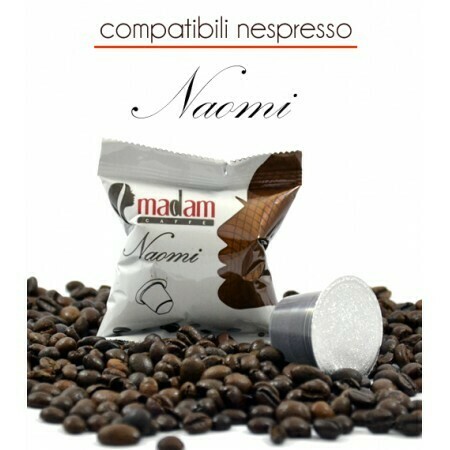 100 Capsule compatibili Nespresso:  Madam Caffè, miscela &quot;Naomi&quot;