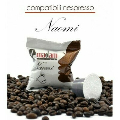 100 Capsule compatibili Nespresso:  Madam Caffè, miscela &quot;Naomi&quot;