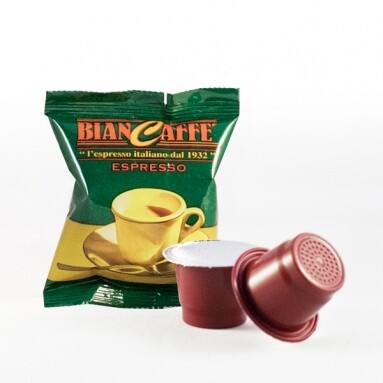 100 Capsule compatibili Nespresso:  Biancaffè, miscela &quot;Decaffeinato&quot;