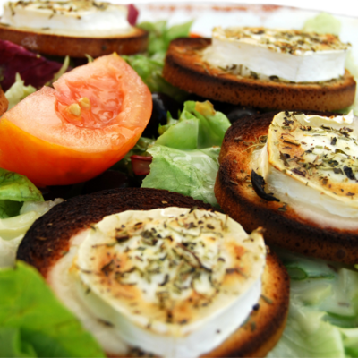Salade chèvre chaud Salade chèvre chaud