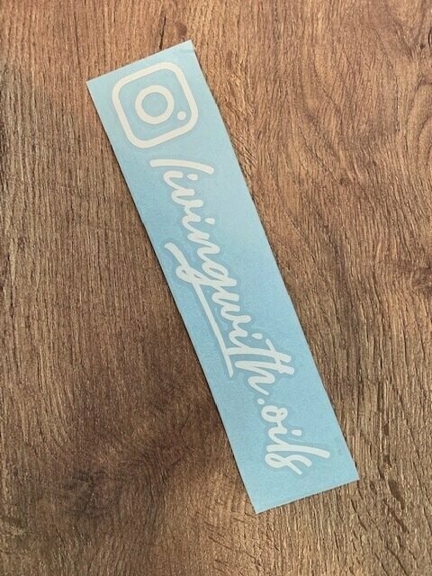 Social Media sticker + logo