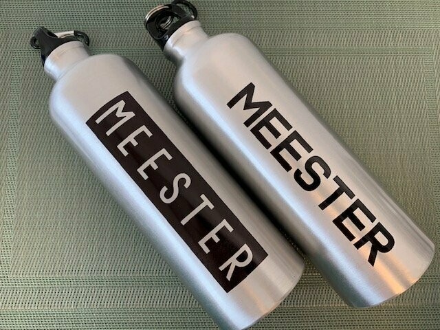 Drinkfles Meester of Juf