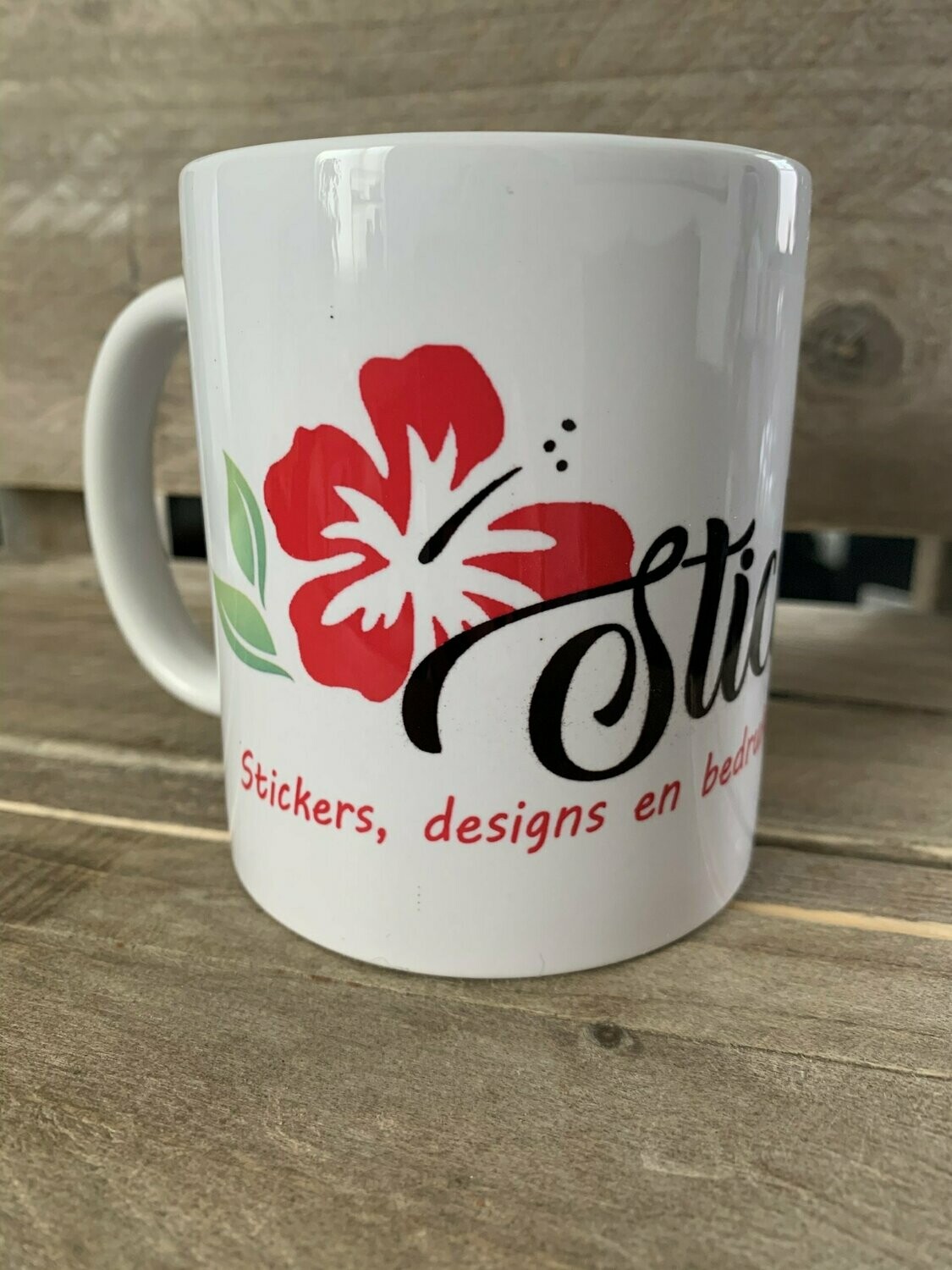 Mok met logo