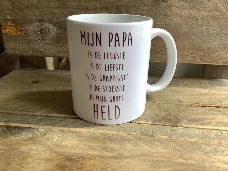 Mok “mijn papa”