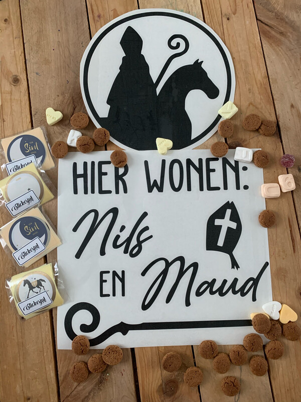 Hier woont/wonen: