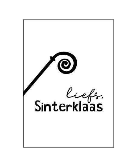 Kaart "Liefs Sinterklaas"