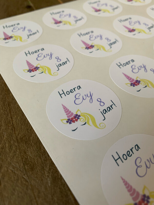 Sluitsticker Eenhoorn